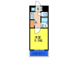 グランデ－ジ今里の物件間取画像